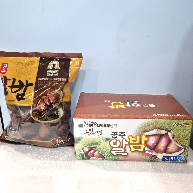 [25년 햇밤] 명품알밤 공주 정안 알밤/포르단 칼집밤/옥광밤 1kg/2kg/4kg