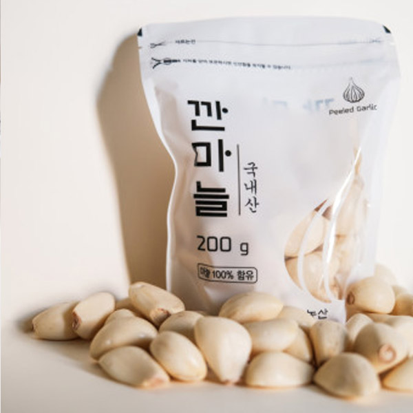 [만원의 행복][국내산] 깐마늘(대)/다진마늘 500g 1kg
